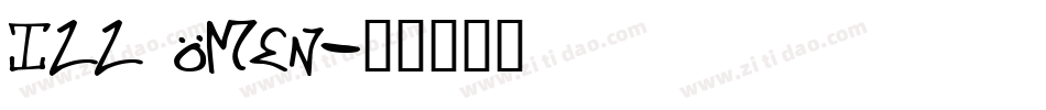 ILL oMen字体转换